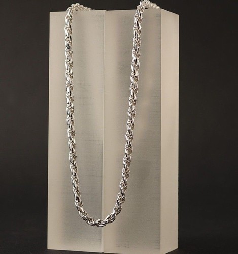 Herren silberkette kordelkette - herren,