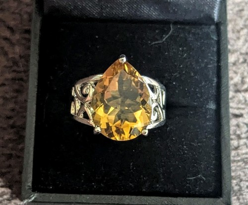 Champagner quarz damenring - damenring, aus