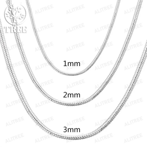 925 silber schlangenkette - 925,