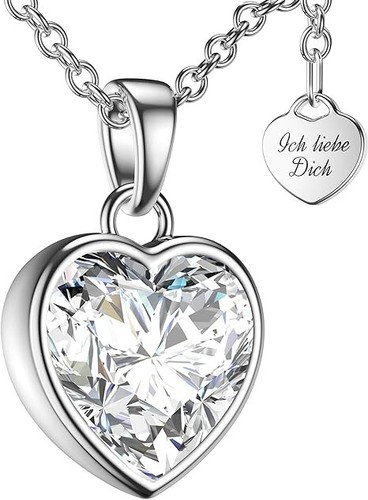 Amoonic damen herzkette - amoonic,