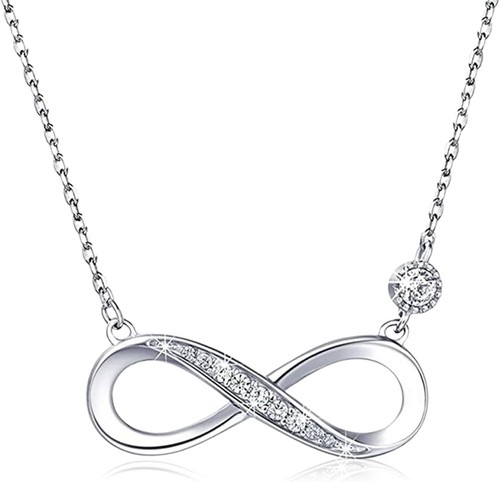 Halskette damen 925 silber - halskette, mit