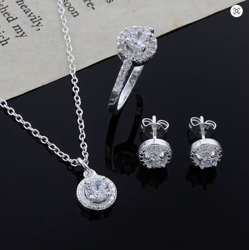 925 sterling silber schmuckset - 925,
