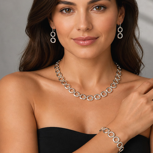 Damen schmuckset massive 925 - damen, 925./