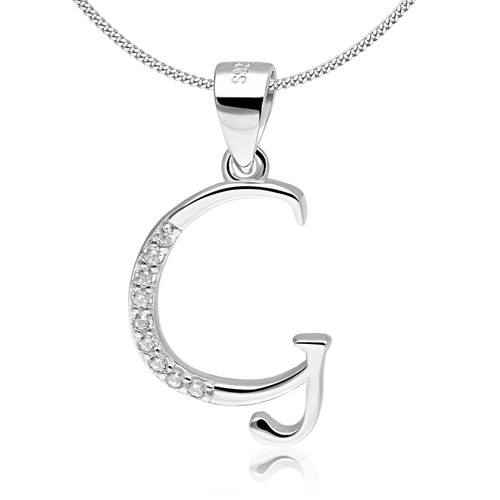 925 silber buchstaben kette - 925,