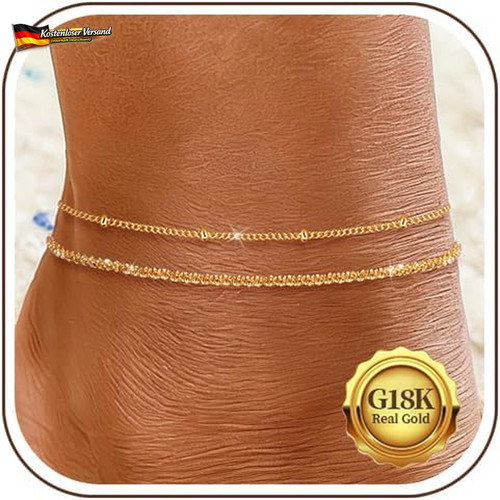 Silber 925 fußkette damen - 925,