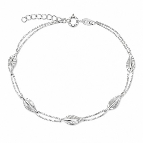 Fußkette fußkettchen blatt - fußkette,
