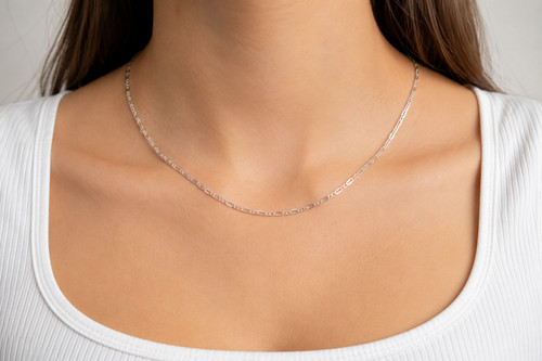 925 silber figarokette - 925,