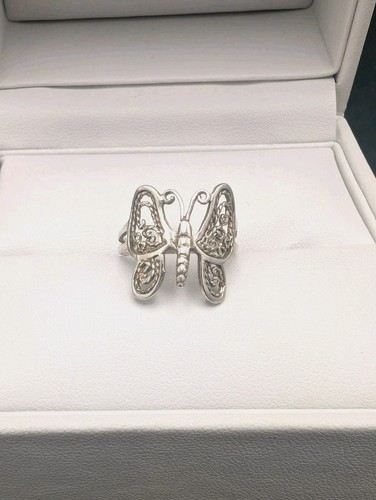 Vintage schmetterling ring 925 - vintage,