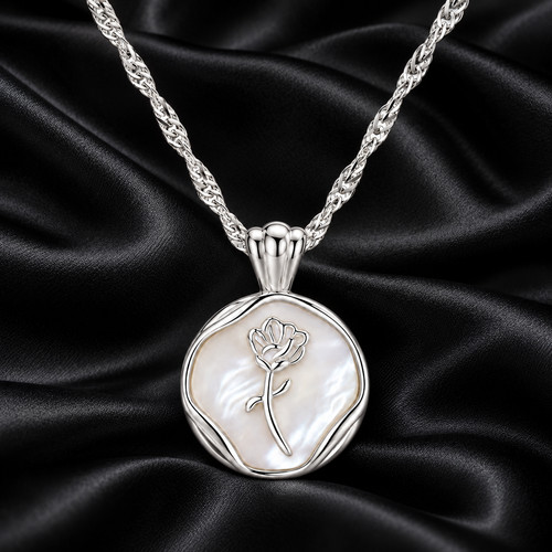 S925 sterling silber - silber, halskette